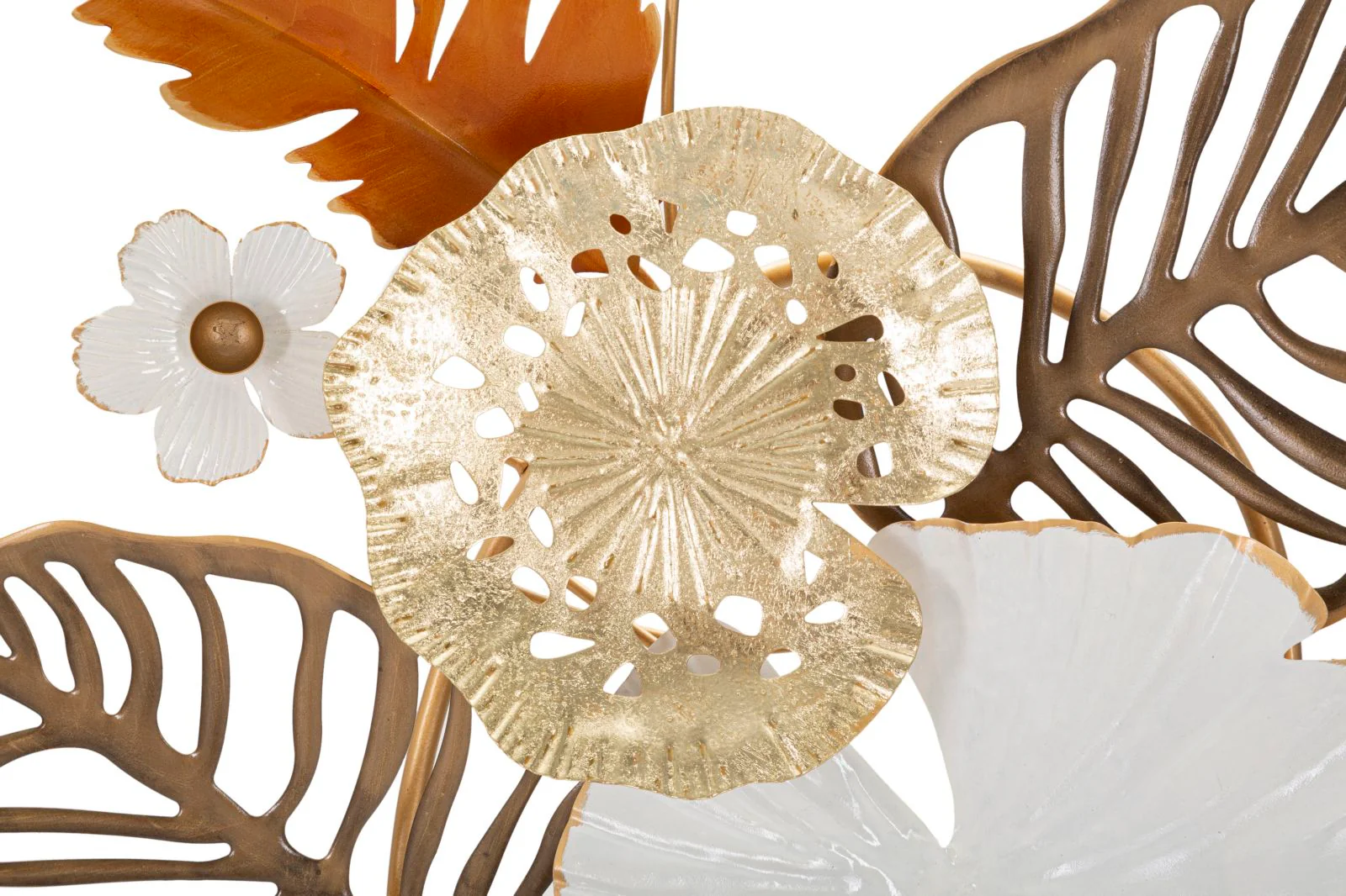 Pannello Decorativo in Ferro Stile Bouquet 50,8x7x87 cm - Image 2