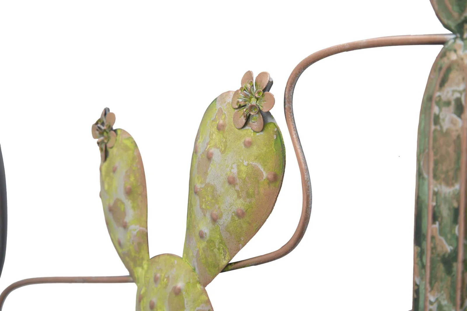 Pannello Decorativo in Ferro a Forma di Cactus - cm 90x2,5x64 - Image 4