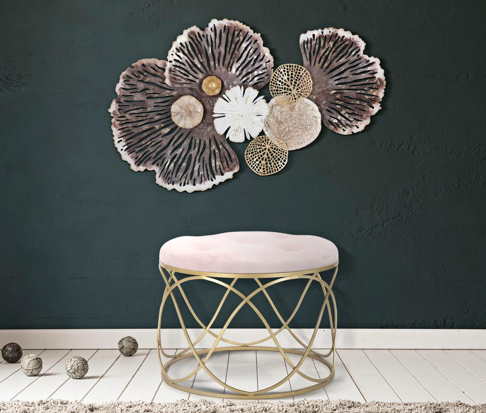 Pannello Decorativo in Ferro Dark 3D cm 97,2x8x58 - Image 5
