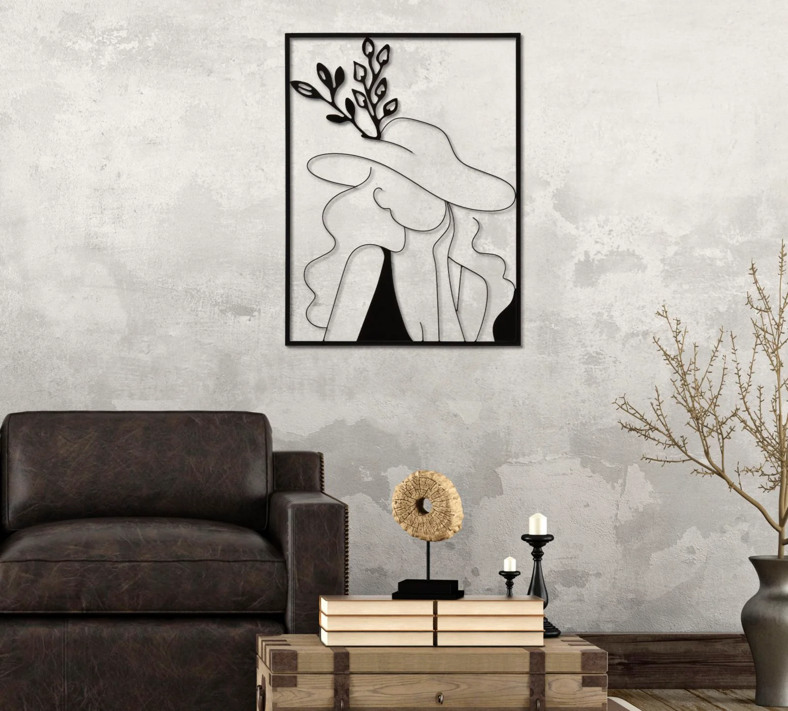 Pannello Decorativo in Ferro Elegante 60x1x80 cm - Image 5