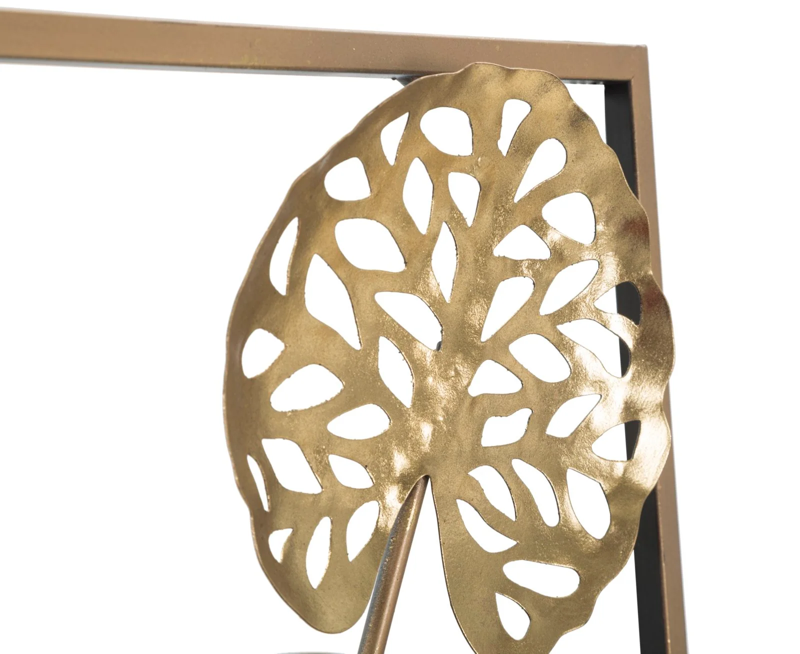 Pannello Decorativo 3D in Metallo con Design Naturale - 31,2 x 5,5 x 90 cm - Image 3
