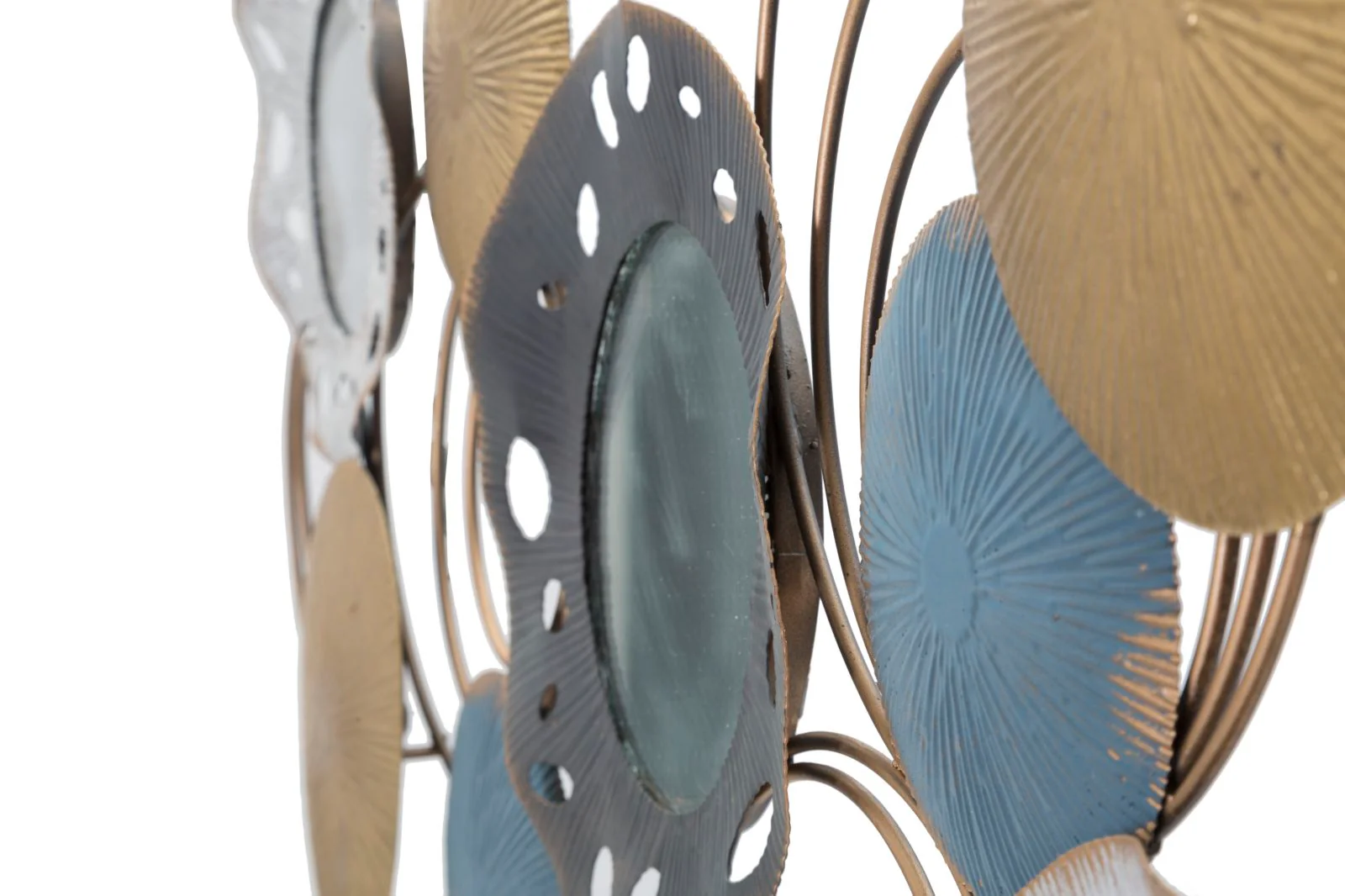Pannello Decorativo in Metallo Gloty - Dimensioni 104x3,5x46 cm - Image 4