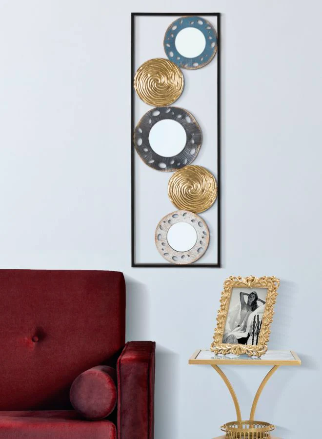 Pannello Decorativo in Ferro Gloty Ret. 3D - 31x3x90 cm - Image 2