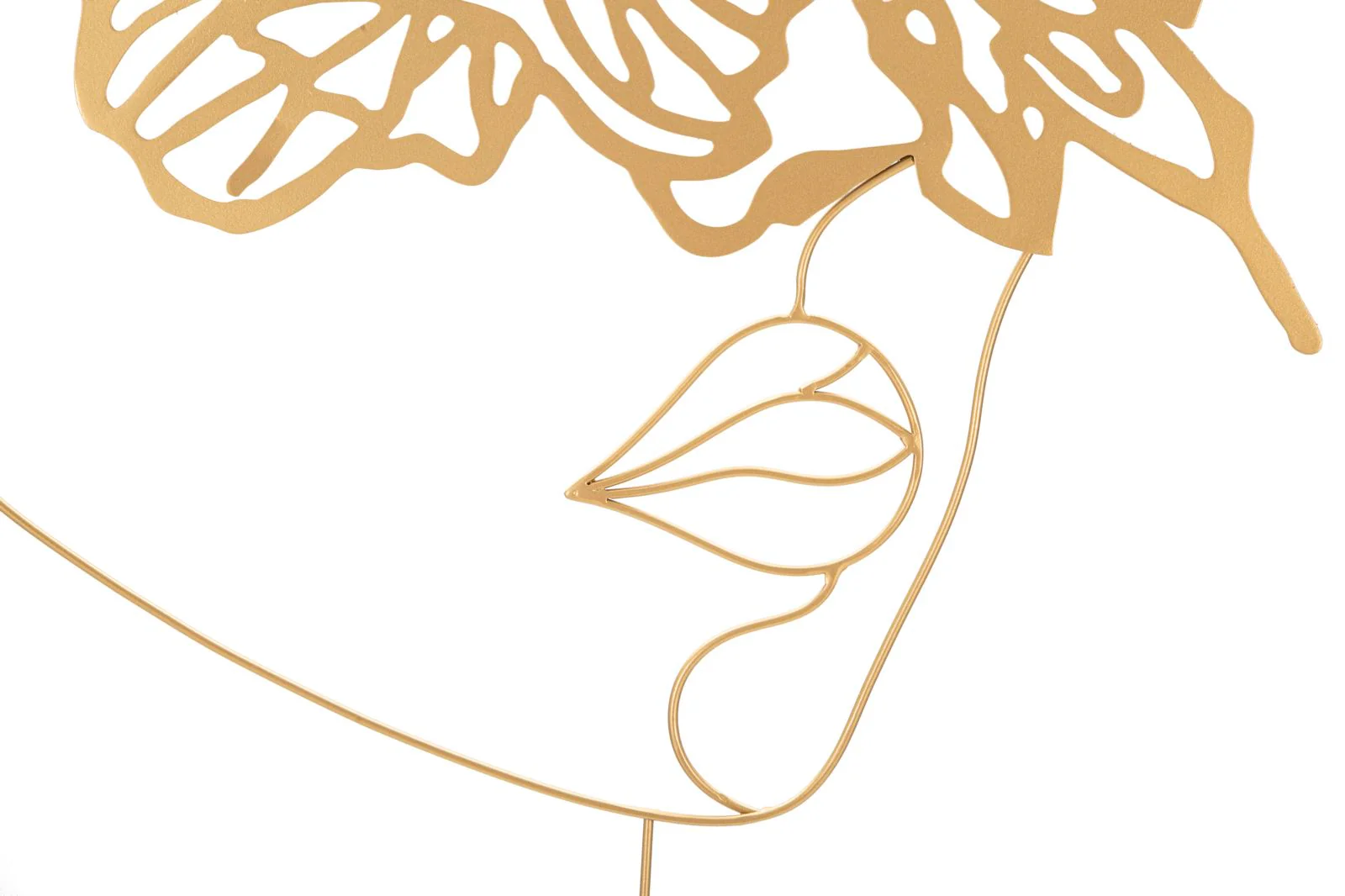 Pannello Decorativo in Ferro Gold Face 60x1x80 cm - Image 2