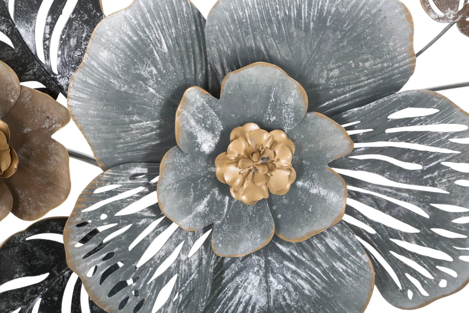 Pannello Decorativo in Ferro Greys 3D - 84x9,5x48 cm - Image 2