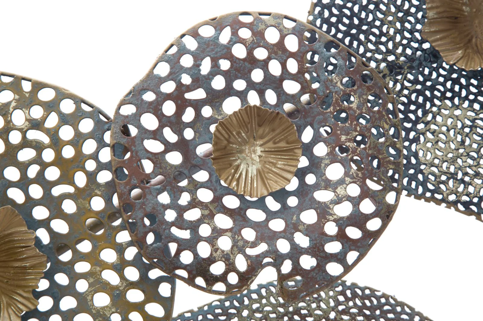 Pannello Decorativo in Metallo "Holes" 119x7x59,5 cm - Image 5