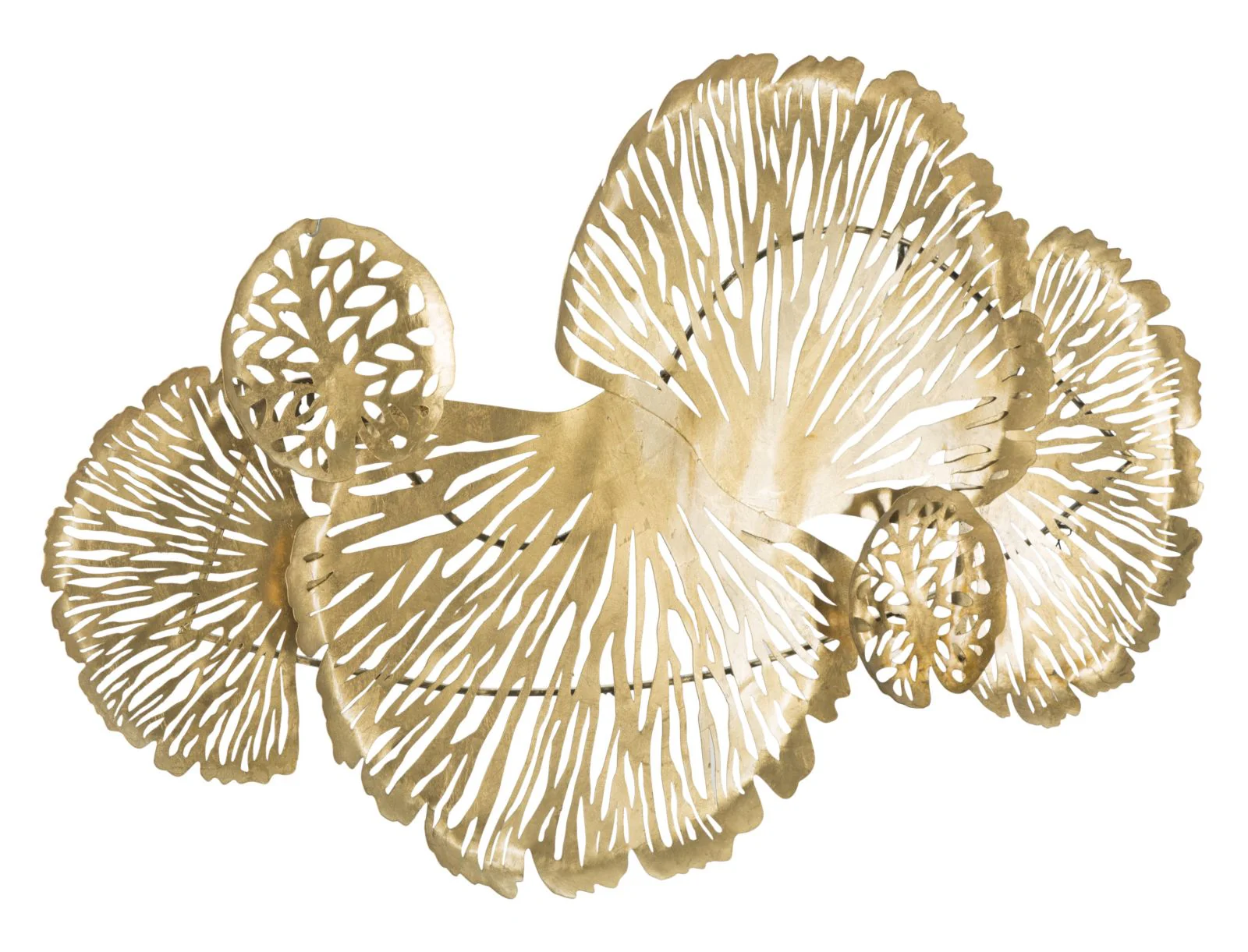 Pannello Decorativo in Ferro Iris Verticale cm 115x5x64 - Image 2