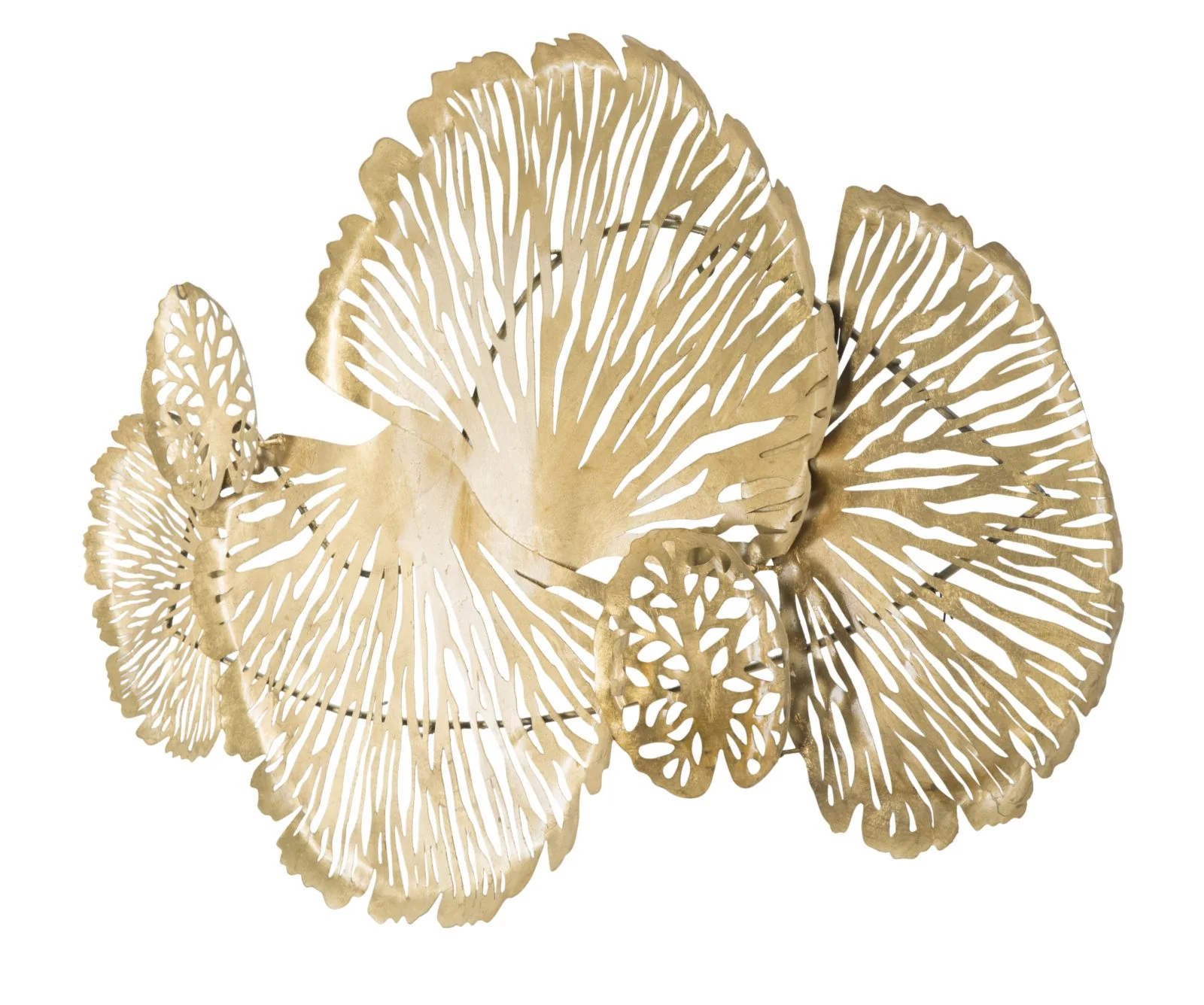 Pannello Decorativo in Ferro Iris Verticale cm 115x5x64 - Image 3