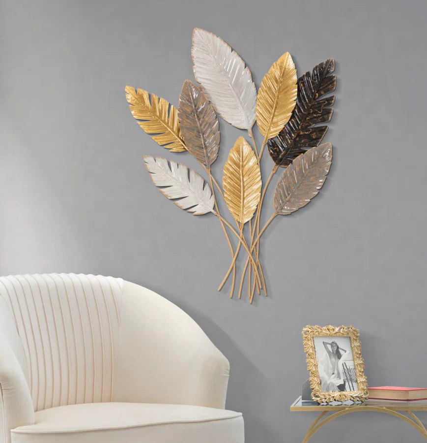 Pannello Decorativo in Ferro Palmy - 73x6x93 cm - Image 5