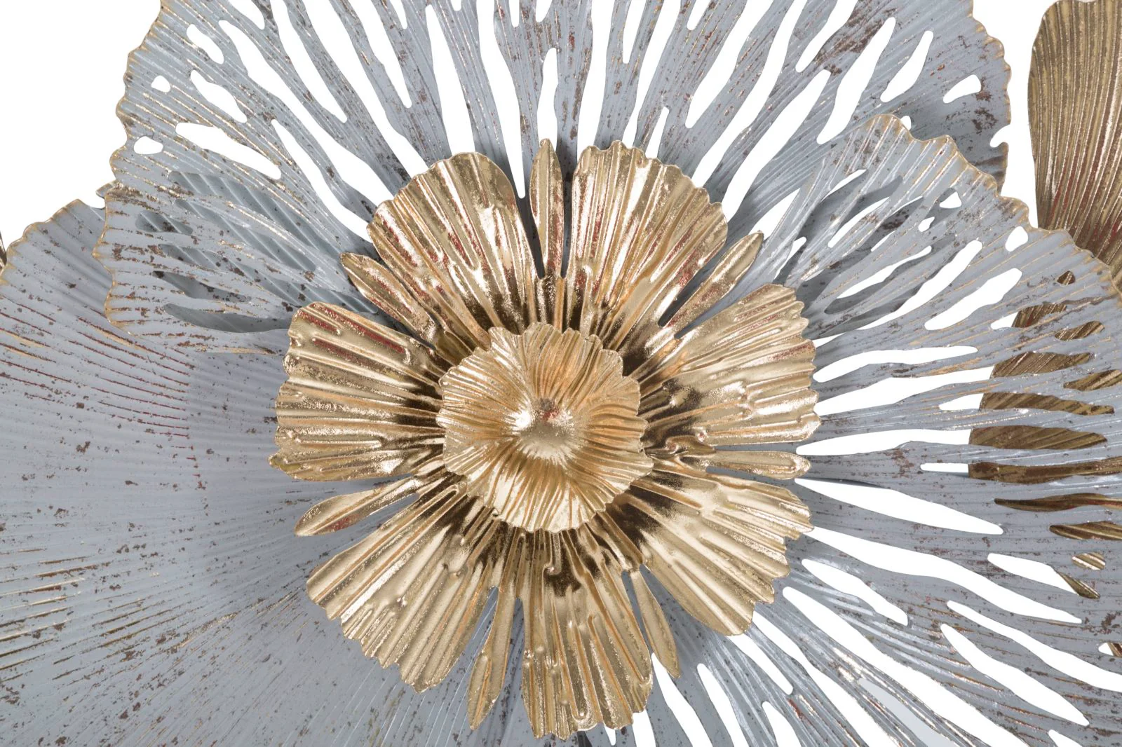 Pannello Decorativo 3D in Ferro Poxy - Design Naturale 130,8x8x55,9 cm - Image 2