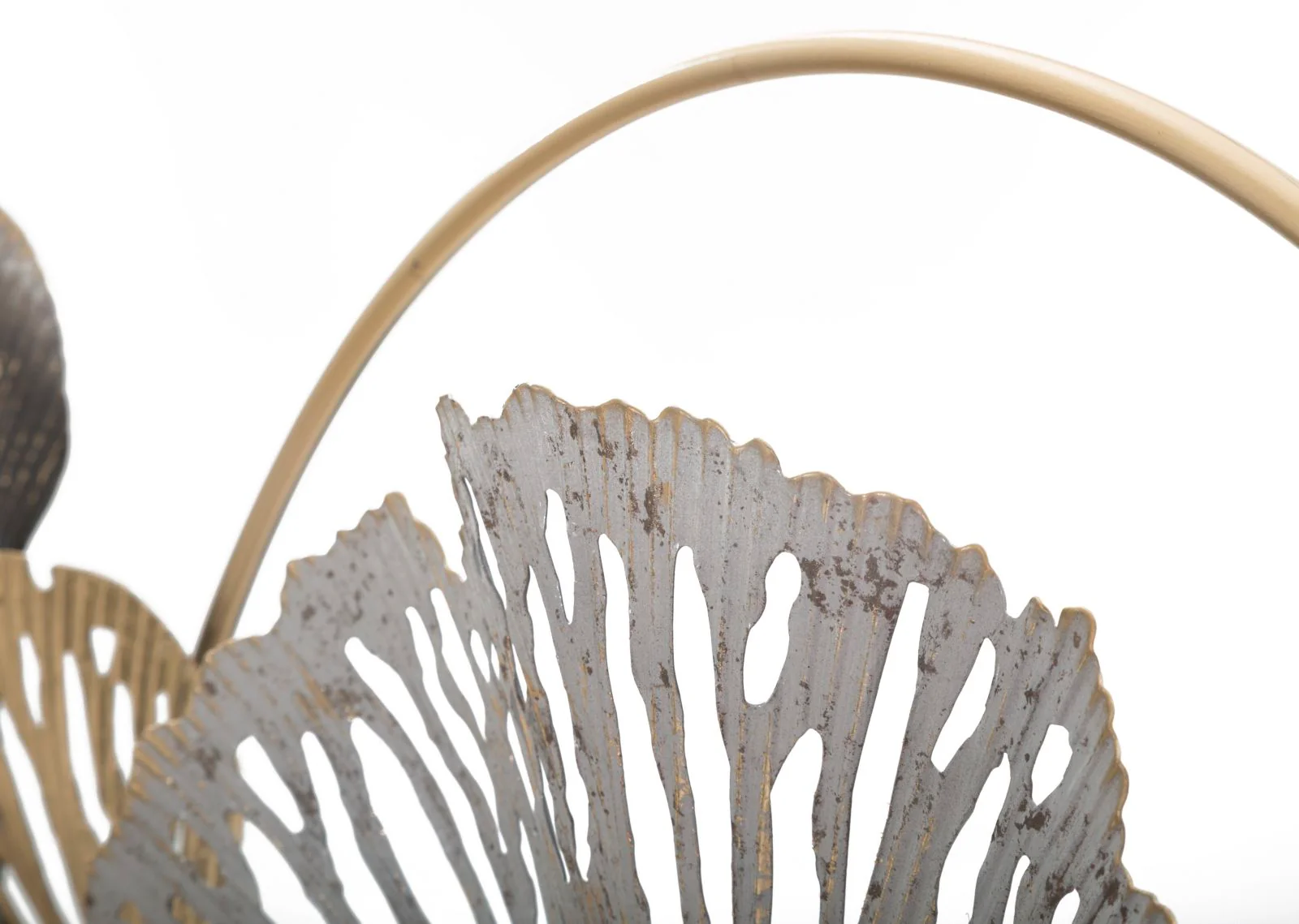 Pannello Decorativo 3D in Ferro Poxy - Design Naturale 130,8x8x55,9 cm - Image 3