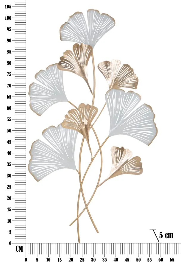 Pannello Decorativo in Metallo Rixy - 58x5x104,8 cm - Image 6