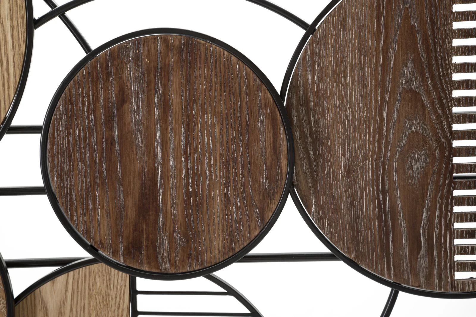 Pannello Decorativo in Ferro e Legno Woody 134x4x69,2 cm - Image 2
