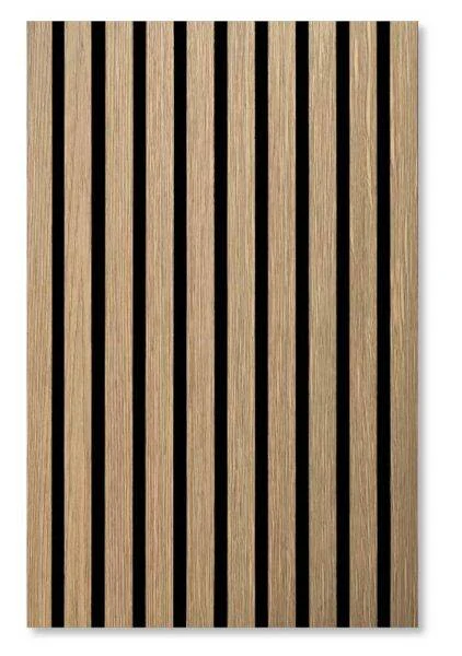 Pannello Murale Doghe Fonoassorbente MDF+Feltro 28 - Image 2