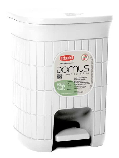 Pattumiera Bagno Domus 6L Design Moderno e Funzionale - Image 2