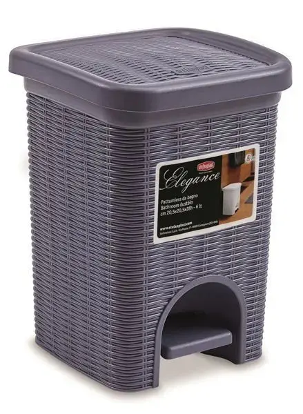 Pattumiera bagno elegange da 6 litri - Image 4