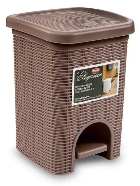 Pattumiera bagno elegange da 6 litri - Image 5