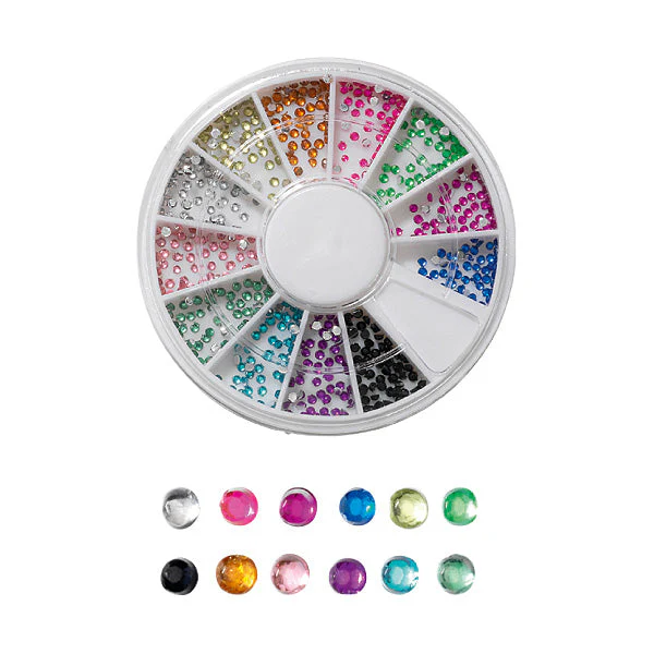 PEGGY SAGE  CAROSELLO PER STRASS PER UNGHIE JEWELS 600PCS