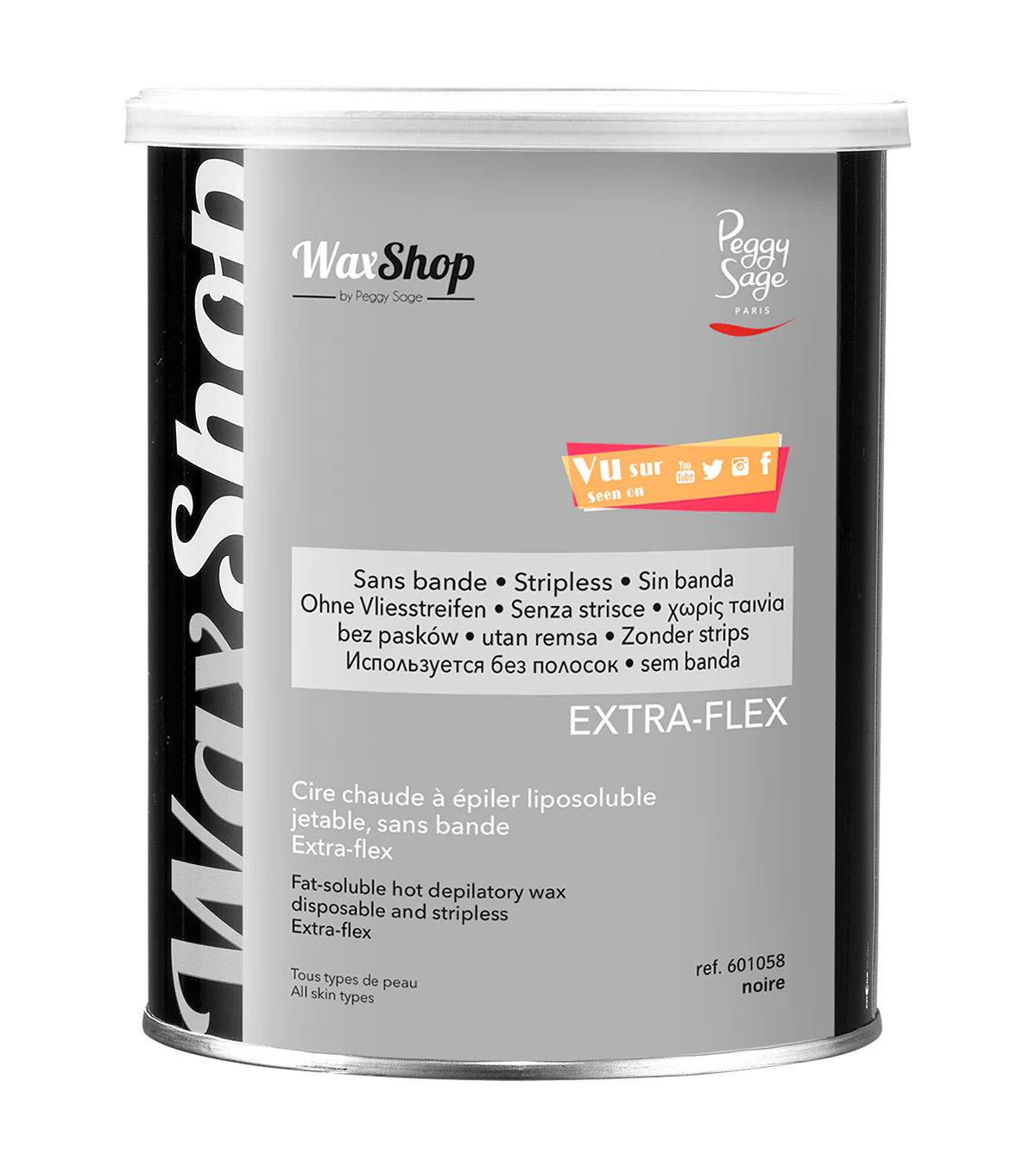 PEGGY SAGE CERA DEPILATORIA LIPOSOLUBILE A CALDO 800ML - NOIR E