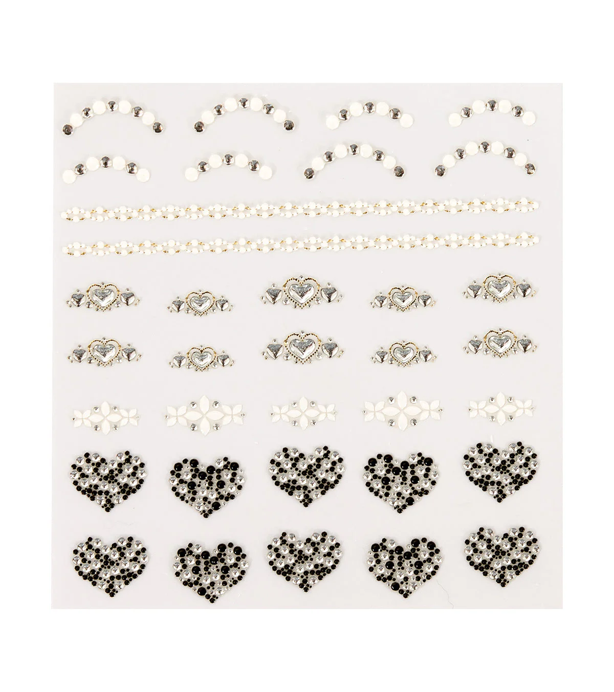 PEGGY SAGE  DECORAZIONIADESIVE PER UNGHIE JEWEL