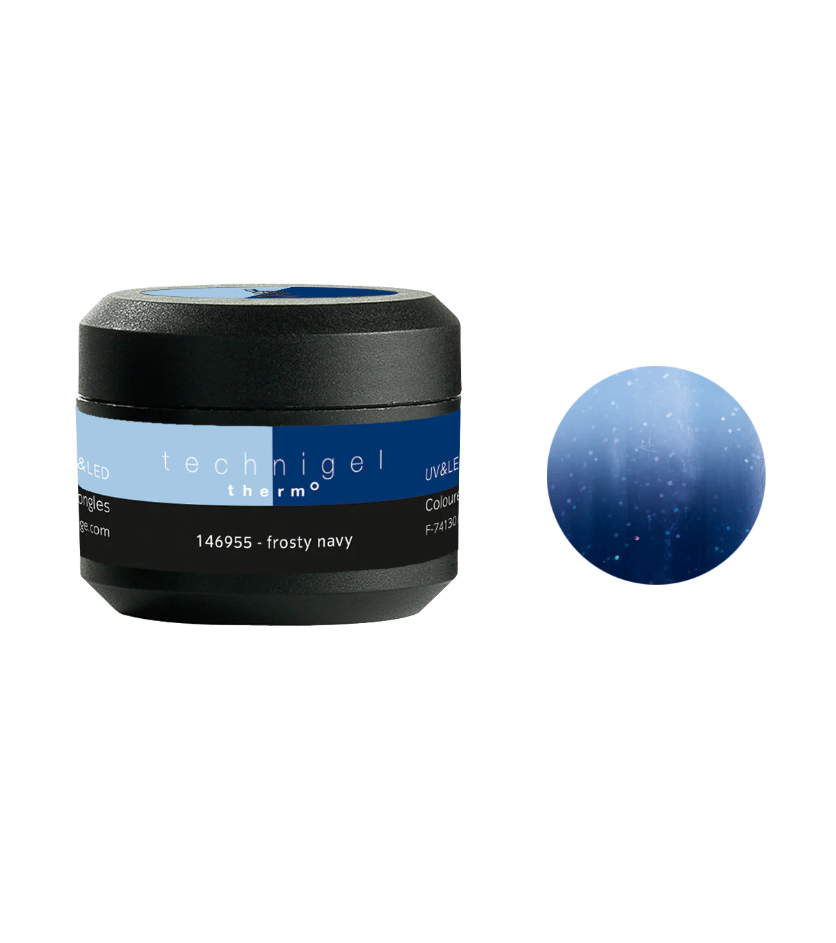 PEGGY SAGE GEL COLORATO PER UNGHIE UV&LED THERMO FROSTY NAVY 5G