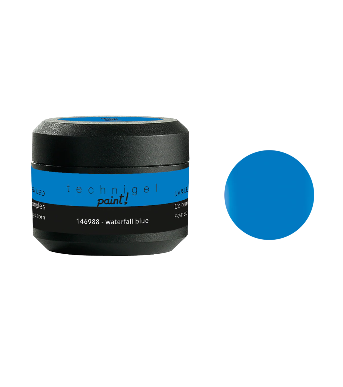 PEGGY SAGE  GEL COLORATO PER UNGHIE UV&LED WATERFALL BLUE 5G