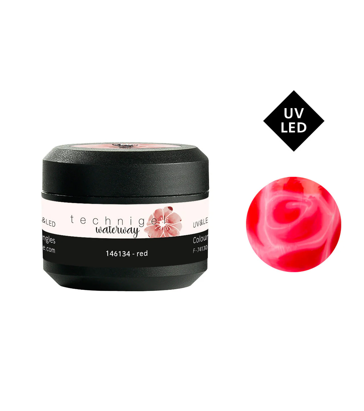 PEGGY SAGE  GEL COLORATO PER UNGHIE UV&LED WATERWAY RED 5G