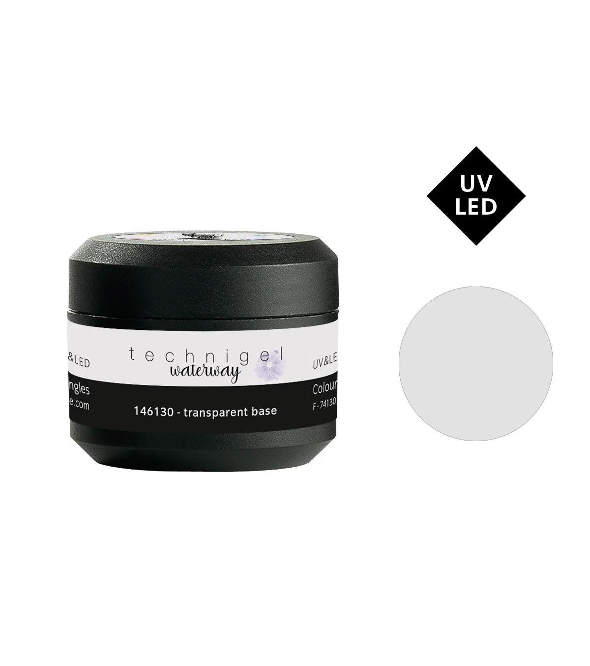 PEGGY SAGE  GEL COLORATO PER UNGHIE UV&LED WATERWAY TRANSPARENT