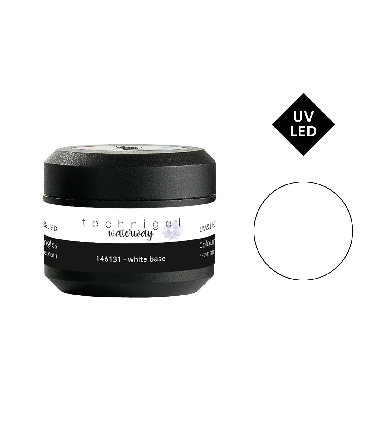 PEGGY SAGE GEL COLORATO PER UNGHIE UV&LED WATERWAY WHITE BASE 5