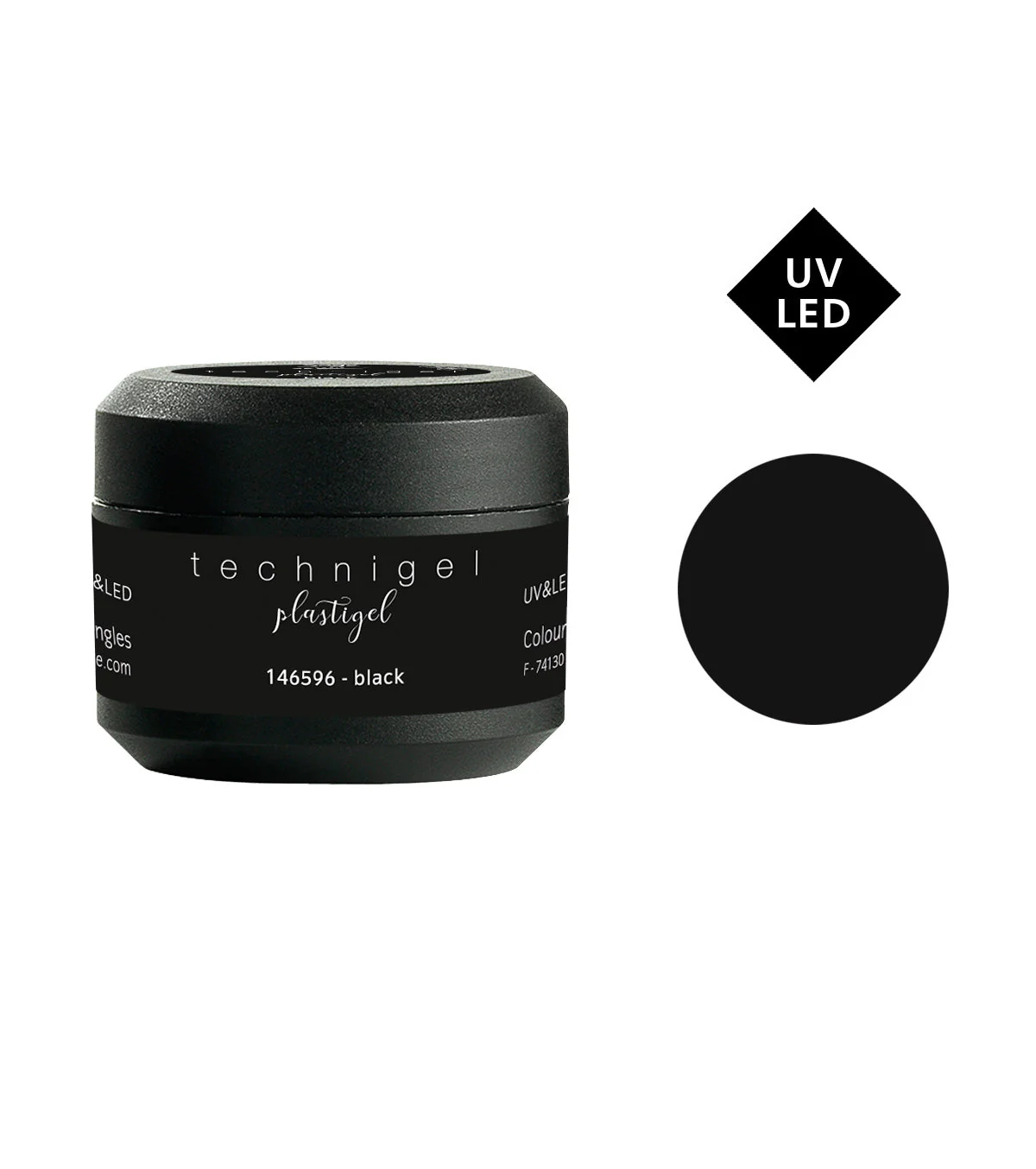 PEGGY SAGE GEL PLASTIGEL PER UNGHIE UV&LED BLACK - 5G