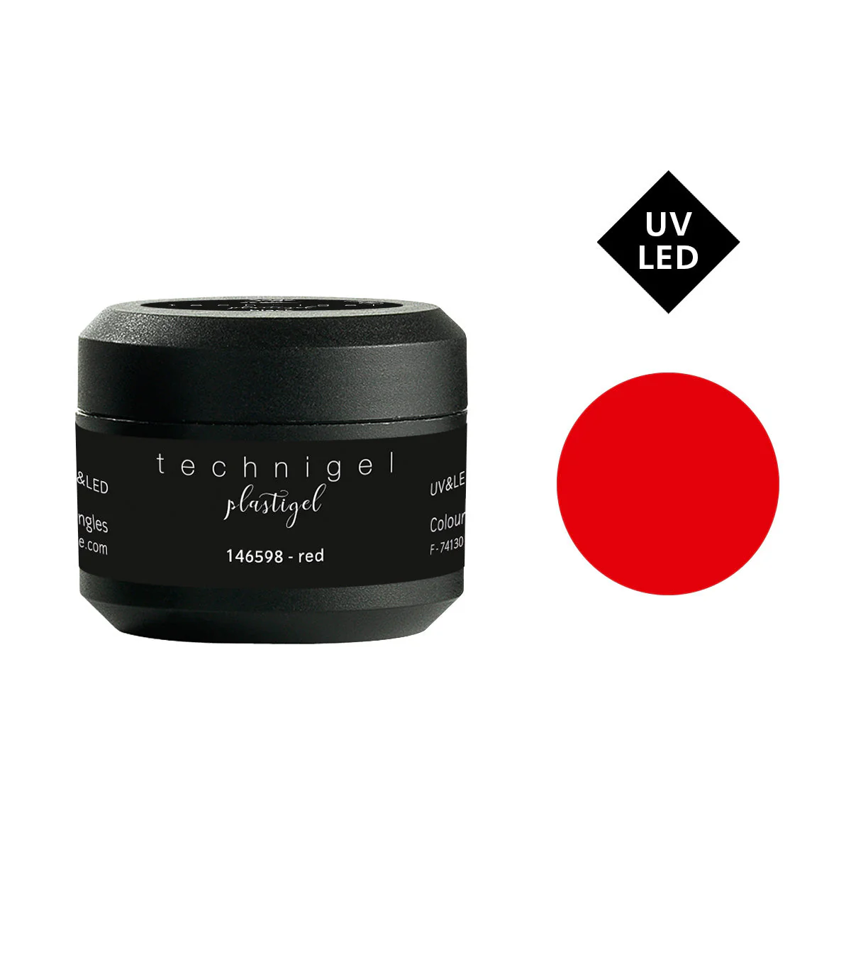 PEGGY SAGE GEL PLASTIGEL PER UNGHIE UV&LED RED - 5G