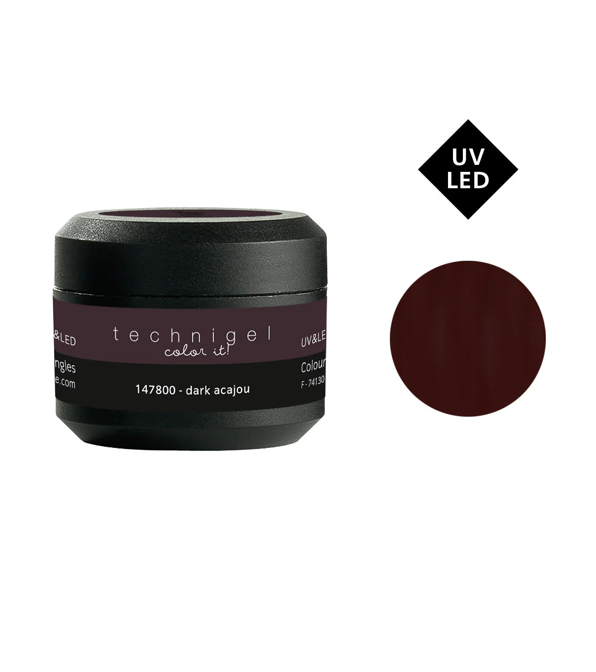 PEGGY SAGE  GEL UV COLORATO PER UNGHIE DARK ACAJOU 5G