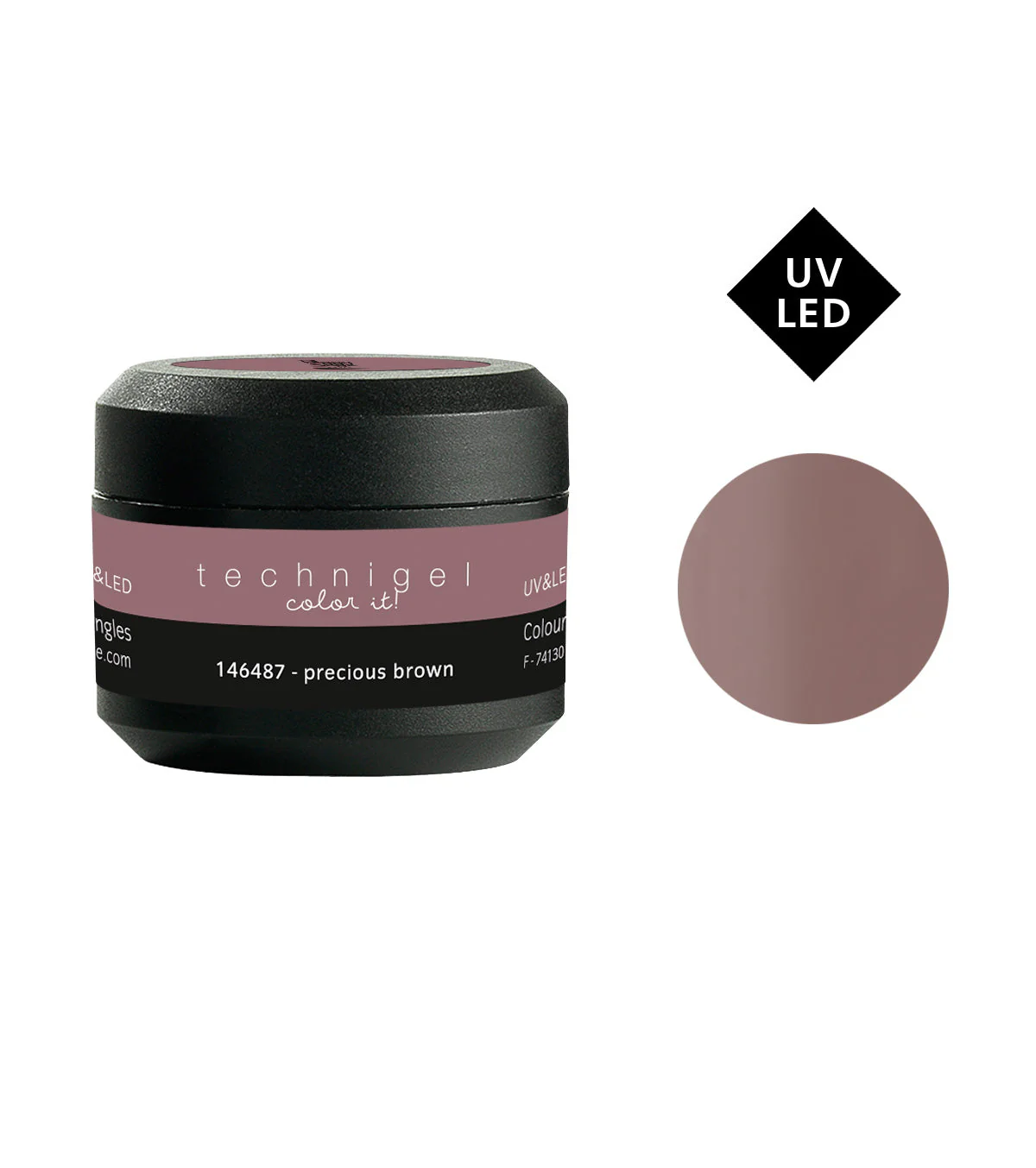 PEGGY SAGE GEL UV COLORATO PER UNGHIE PRECIOUS BROWN 5G