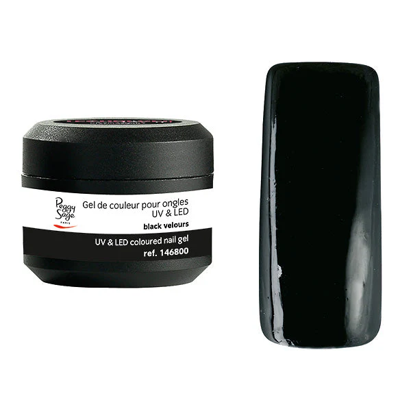 PEGGY SAGE  GEL UV&LED COLORATO PER UNGHIE BLACK VELOURS  5G