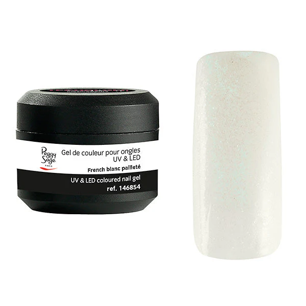 PEGGY SAGE  GEL UV&LED COLORATO PER UNGHIE FRENCH BLANC 5G
