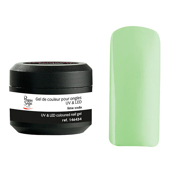 PEGGY SAGE  GEL UV&LED COLORATO PER UNGHIE LIME SODA 5G
