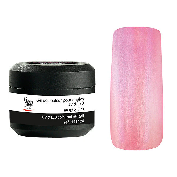 PEGGY SAGE  GEL UV&LED COLORATO PER UNGHIE NAUGHTY PINK 5G