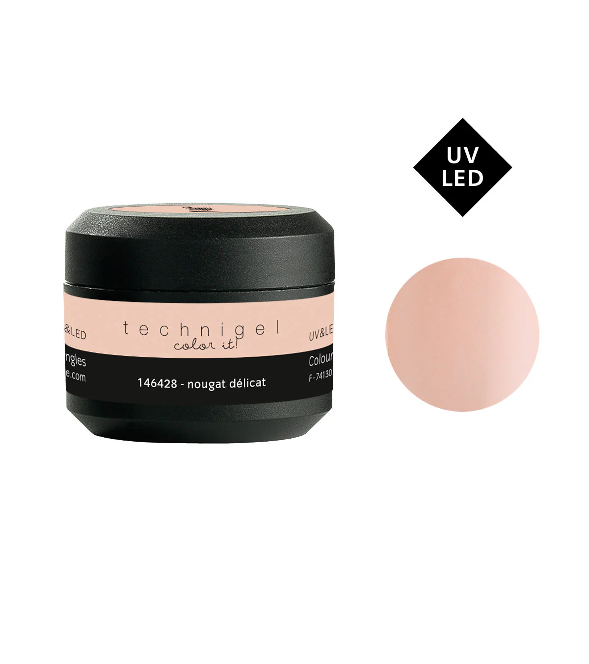 PEGGY SAGE GEL UV&LED COLORATO PER UNGHIE NOUGAT DELICAT 5G