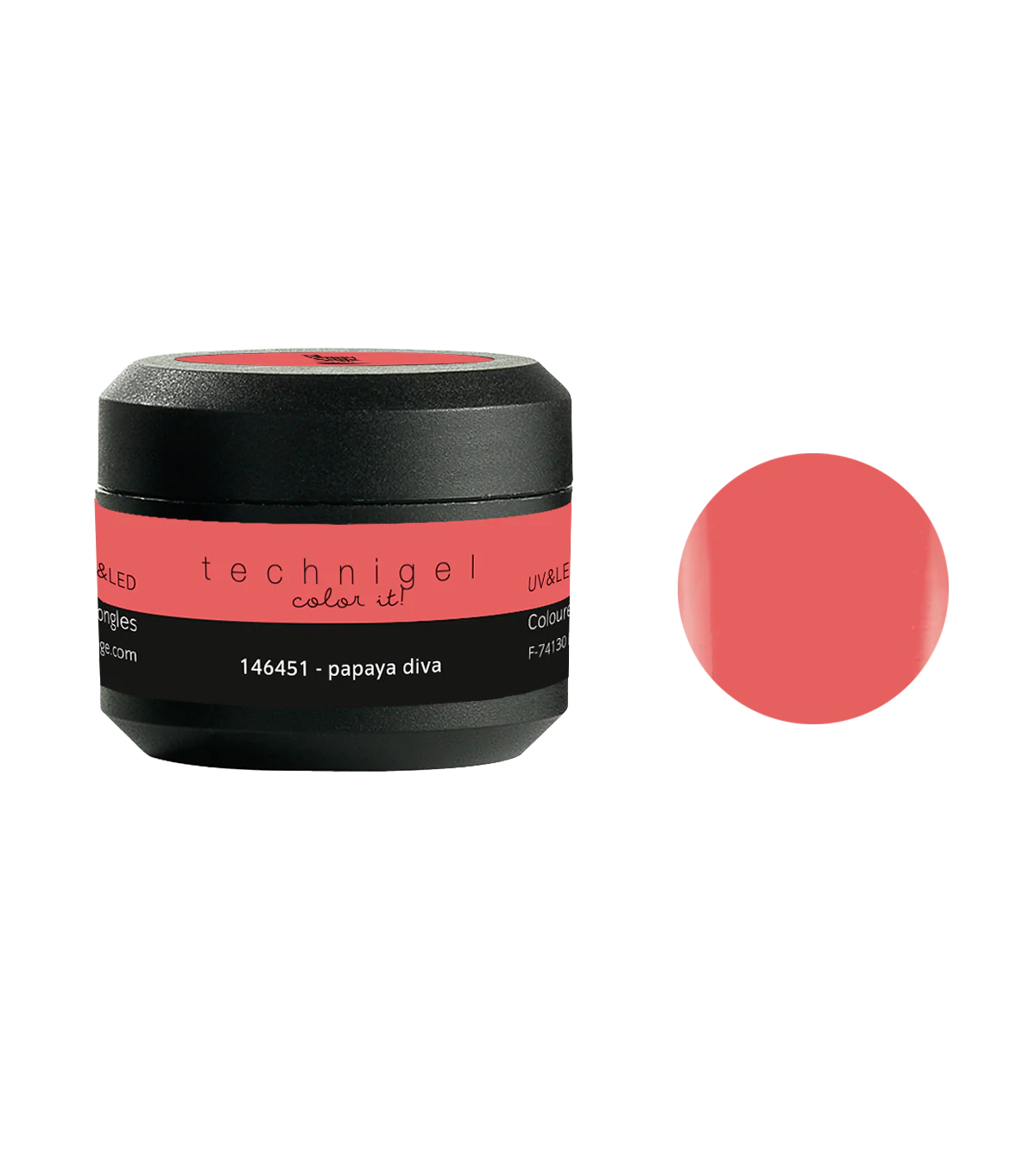 PEGGY SAGE  GEL UV&LED COLORATO PER UNGHIE PAPAYA DIVA 5G