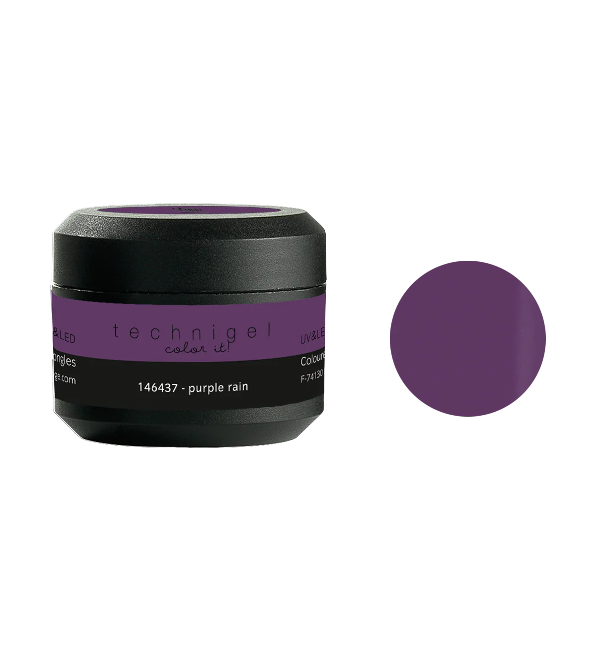 PEGGY SAGE GEL UV&LED COLORATO PER UNGHIE PURPLE RAIN 5G