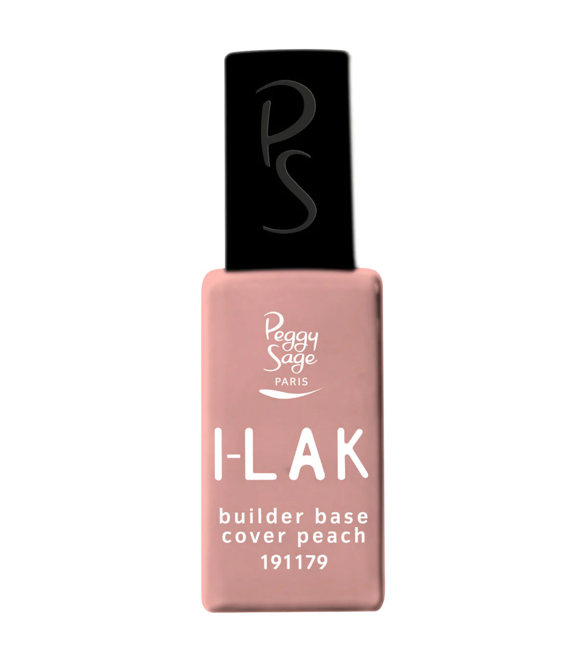 PEGGY SAGE I-LAK SOAK OFF GEL POLISH BUILDER BASE COVER PEACH