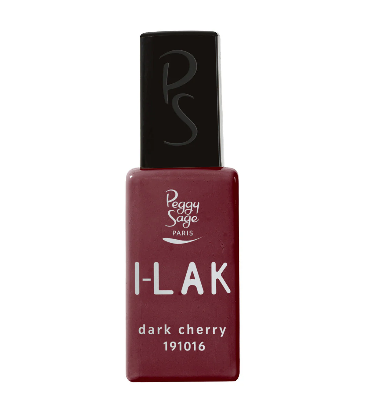 PEGGY SAGE  I-LAK SOAK OFF GEL POLISH DARK CHERRY  - 11ML
