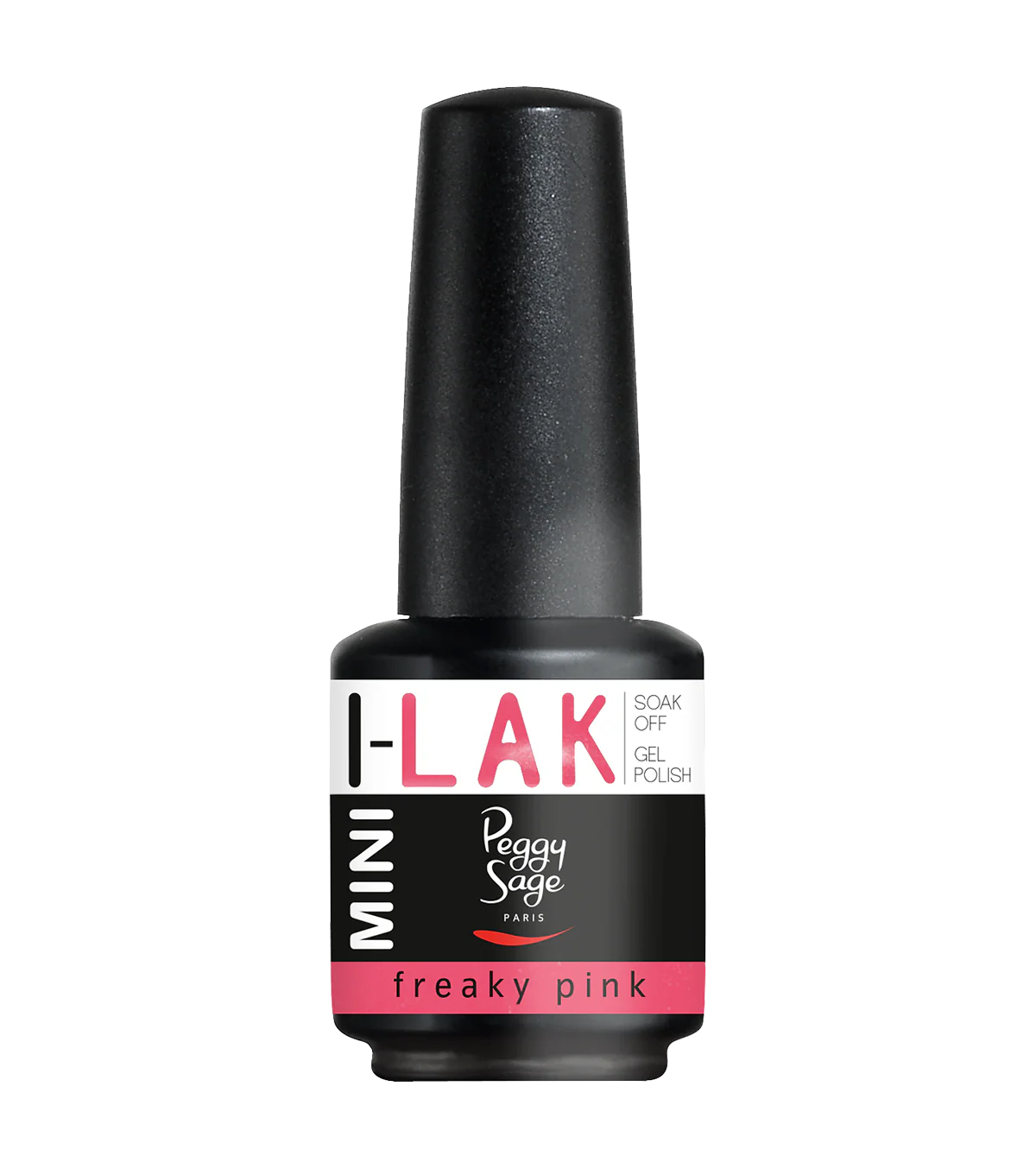 PEGGY SAGE  I-LAK SOAK OFF GEL POLISH FREAKY PINK - 9ML