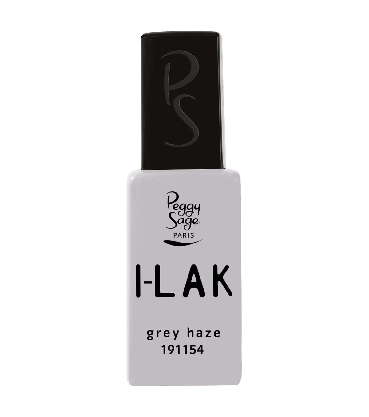 PEGGY SAGE I-LAK SOAK OFF GEL POLISH GREY HAZE - 11ML