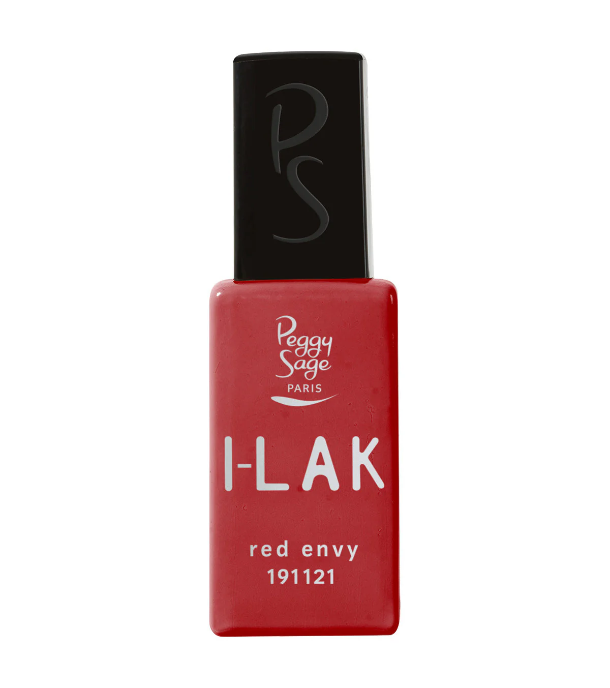 PEGGY SAGE  I-LAK SOAK OFF GEL POLISH RED ENVY - 11ML