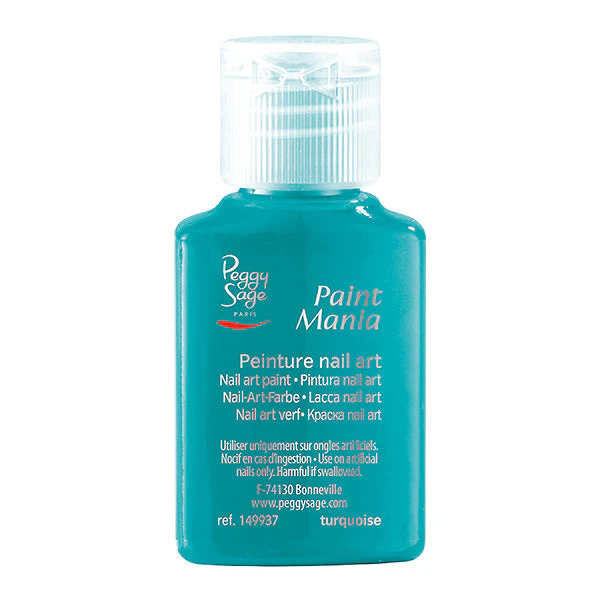 PEGGY SAGE LACCA NAIL ART PAINT MANIA TURQUOISE 25ML