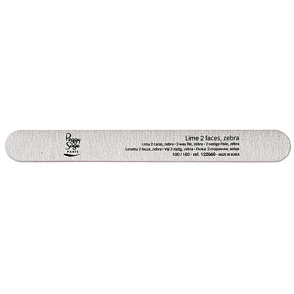 PEGGY SAGE LIMETTA PERUNGHIE 2 FACCE 100/180, ZEBRA