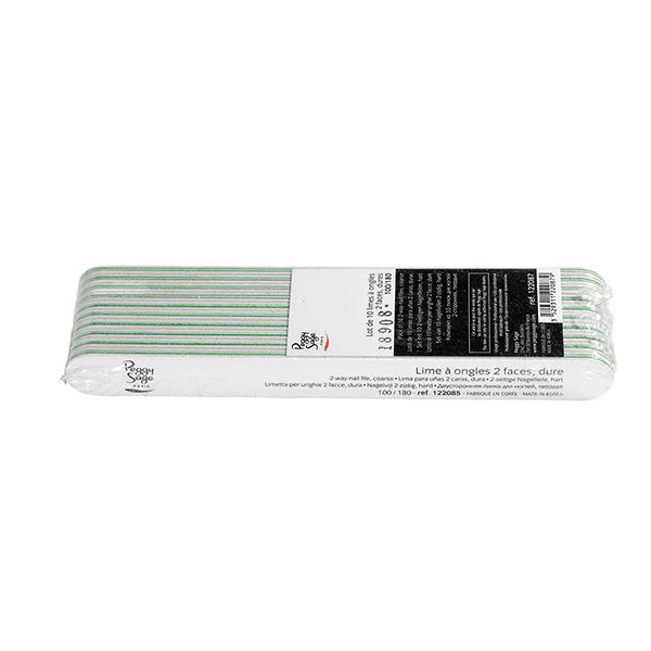 PEGGY SAGE LOTTO 10 LIMETTE 2 FACCE 100/180, BIANCO