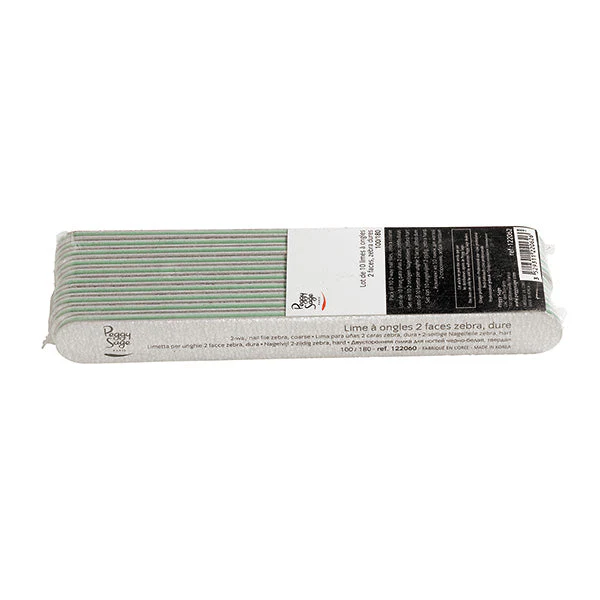 PEGGY SAGE  LOTTO 10 LIMETTE 2 FACCE 100/180, ZEBRA