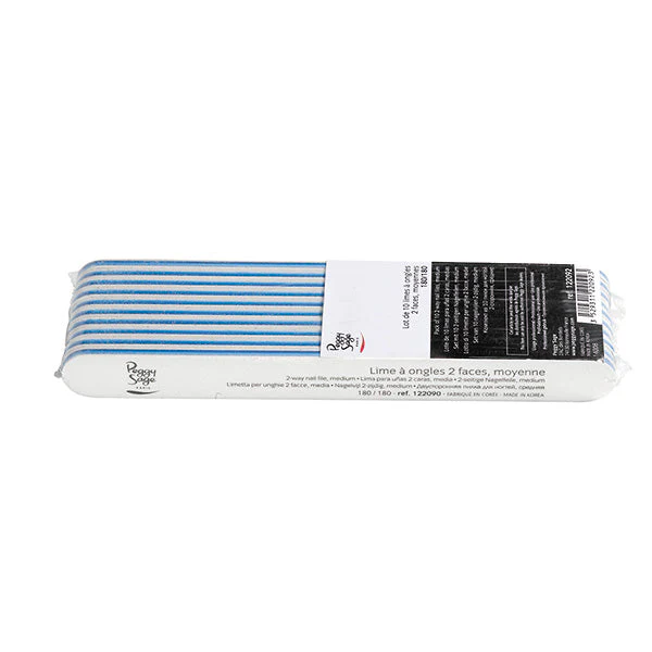 PEGGY SAGE LOTTO 10 LIMETTE 2 FACCE 180/180, BIANCO